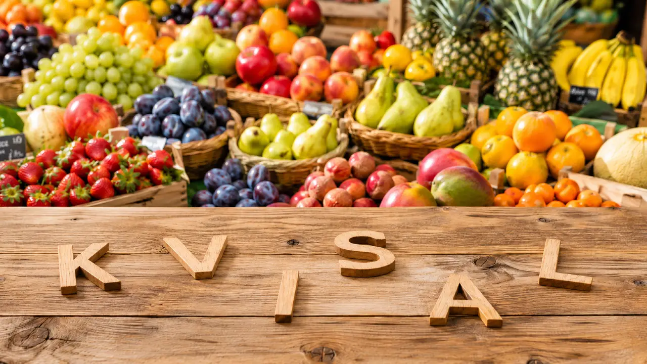 Ovocná tajnička na postreh: Koľko slovíčok dokážete vylúštiť? 1 ovocie