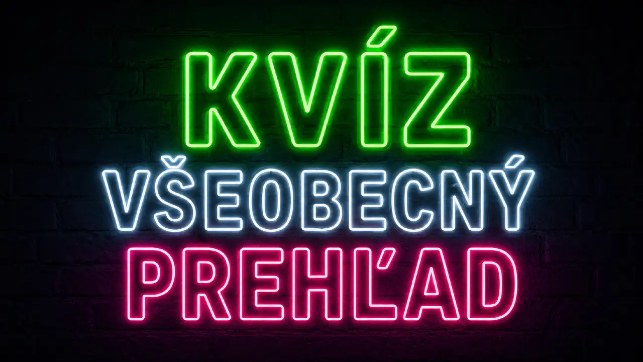Kvíz: Ak zvládnete aspoň 6 otázok, máte náš rešpekt #580 1 kvíz
