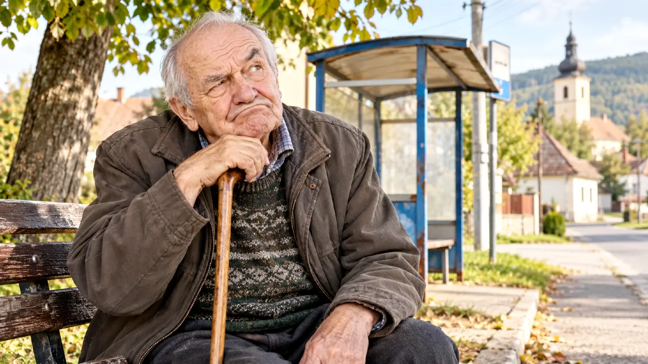 Seniori a seniorky, skúste svoje vedomosti #319: Jedna otázka preverí pamäť, ďalšia zdravý úsudok 1 senior na lavičke premýšľa