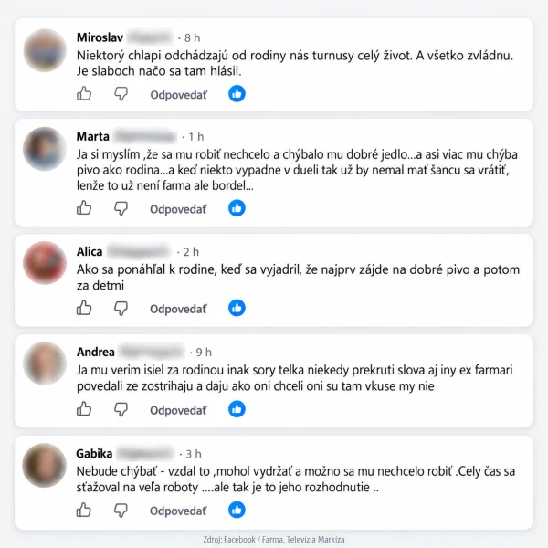 „Moja psychika to nezvládne.“ Patrik prenechal miesto Tatiane a prezradil, čo urobí hneď po odchode 3 divaci