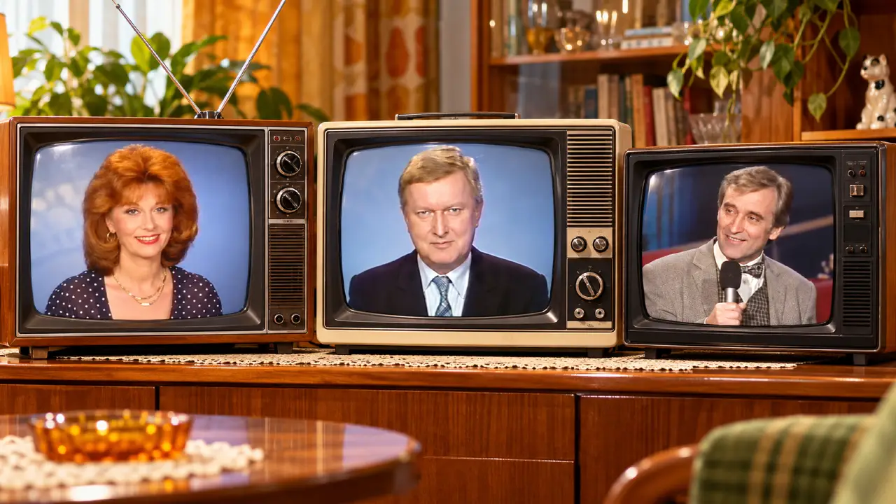 Kedysi ich poznali milióny divákov: Spoznáte tieto televízne tváre aj dnes? 1 retro tv