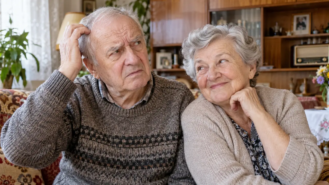 Vedomostný kvíz pre seniorov #313: 10 otázok, pri ktorých nestačí iba dobrá pamäť 1 dvojica seniorov s pobavením premýšľa nad odpoveďou vo vedomostnom kvíze