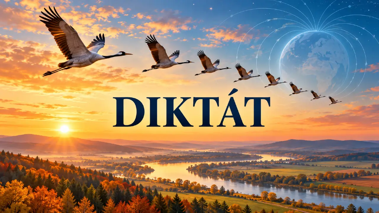 Ako vtáky vedia, kam majú odletieť na zimu? + diktát 1 diktat 9