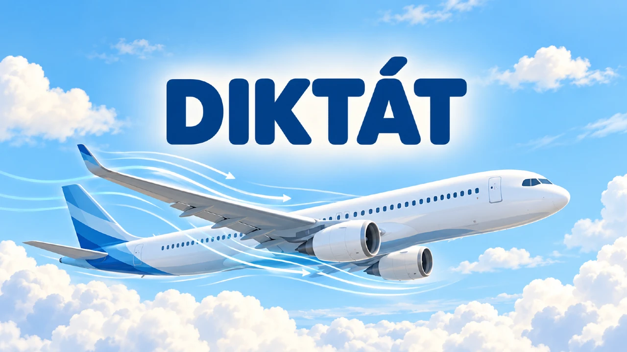 Prečo lietadlo dokáže lietať? + diktát 1 diktatik