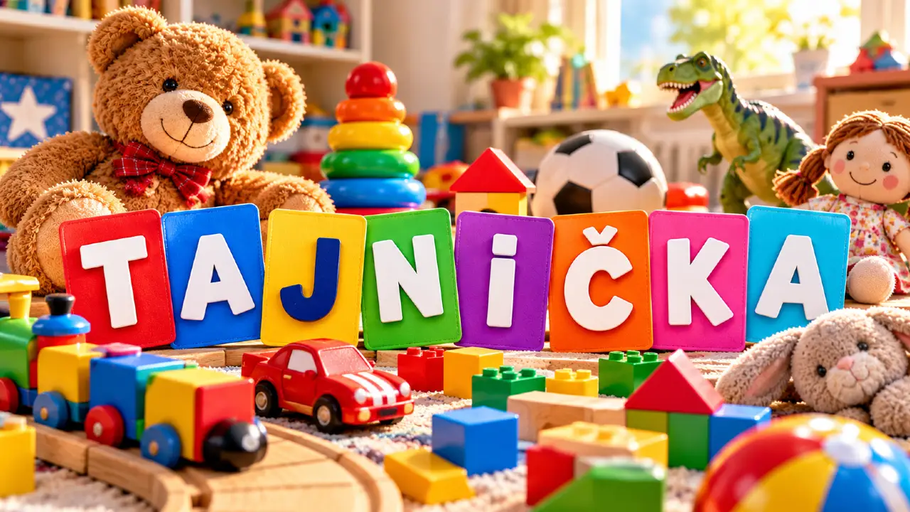 Pamätáte si svoje obľúbené hračky? Skúste ich teraz nájsť medzi písmenami 1 hracky
