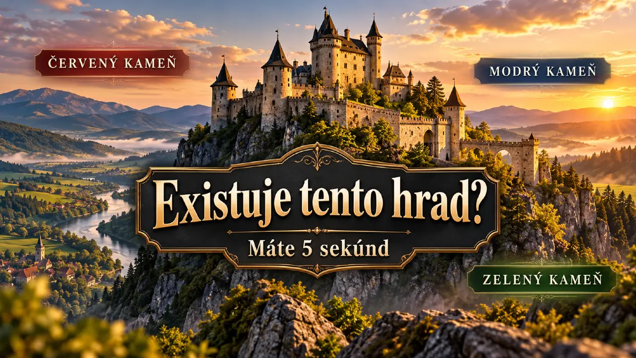 Červený, Modrý či Zelený Kameň: Existujú tieto slovenské hrady a zámky? 1 hrady a zamky
