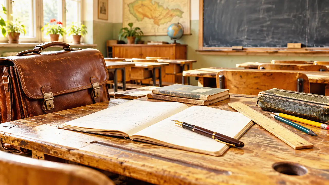 Pamätáte si ešte školu svojho detstva? Týchto 8 vecí vám okamžite vráti spomienky 1 retro skola