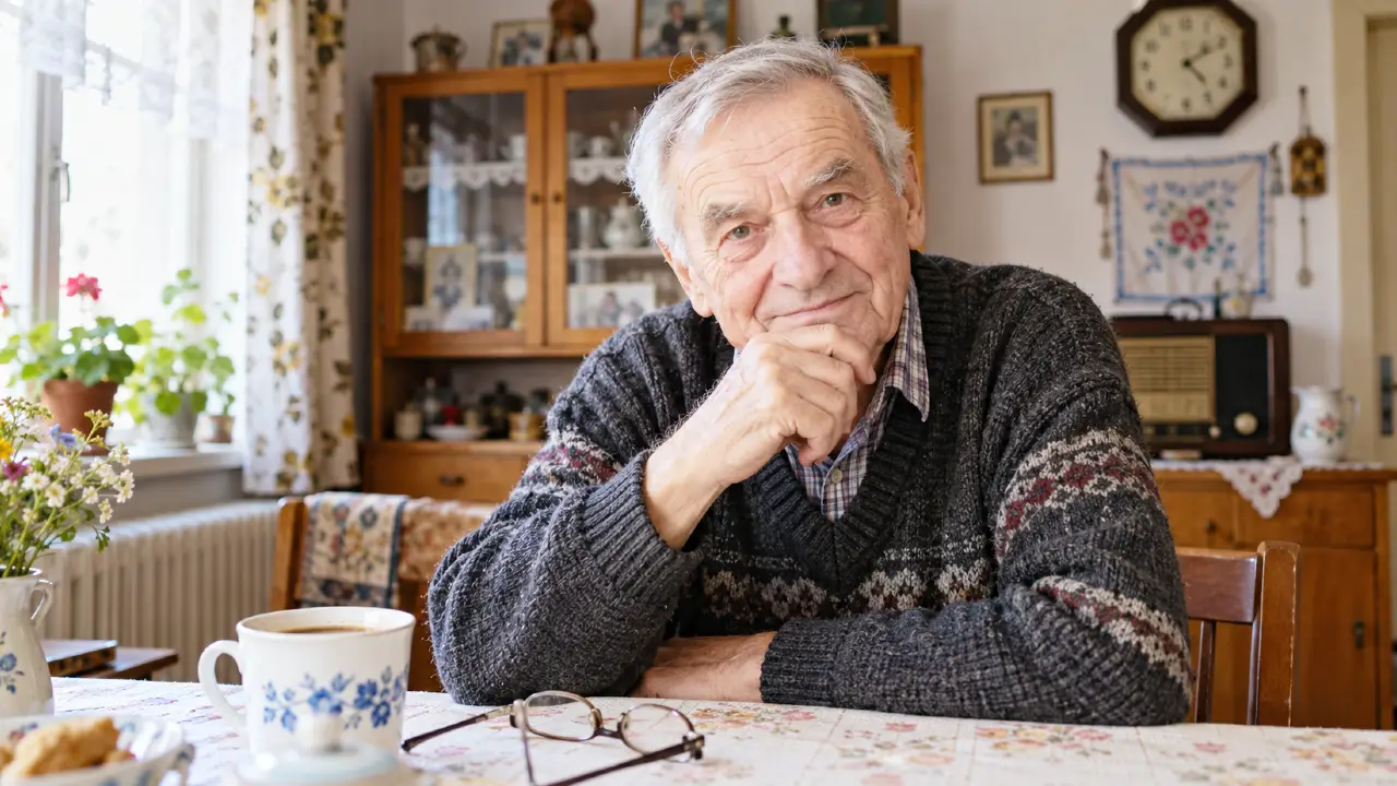 Kvíz pre seniorov #325: 10 otázok zo školy, života aj Slovenska preverí vaše vedomosti 1 senior pozerá do kamery a premýšľa nad vedomostným kvízom