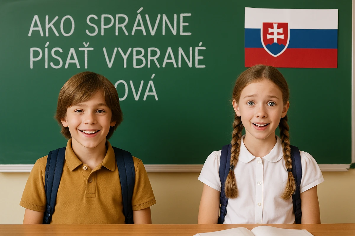 Ako správne písať vybrané slová kvíz