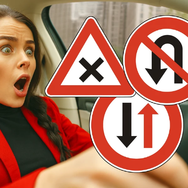 Tieto dopravné značky potrápia aj skúsených vodičov: Poznáte ich? 2 dopravné značky