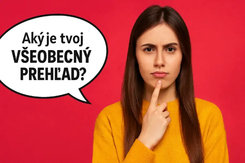Všeobecný prehľad: Zvládnete kvíz s 9 otázkami? #509 1 všeobecný prehľad kvíz